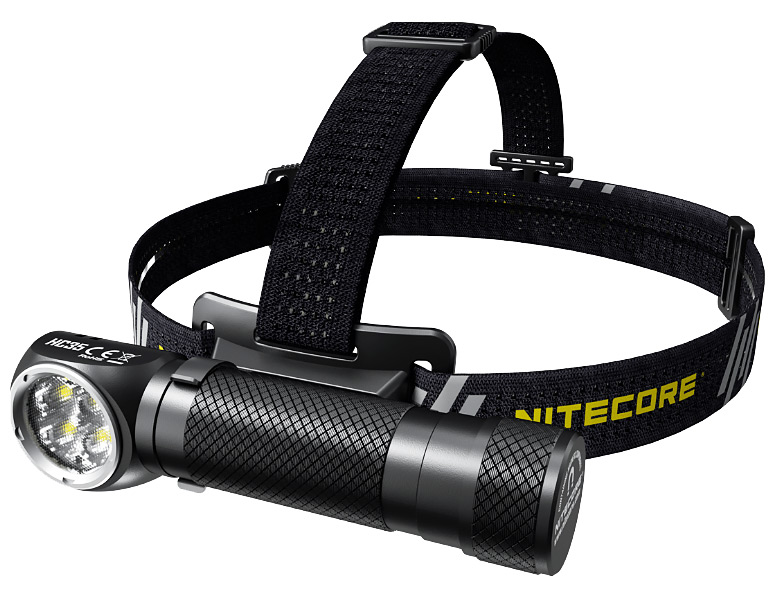 Налобный фонарь Nitecore HC35, 4 x CREE, XP-G3, S3, 100°