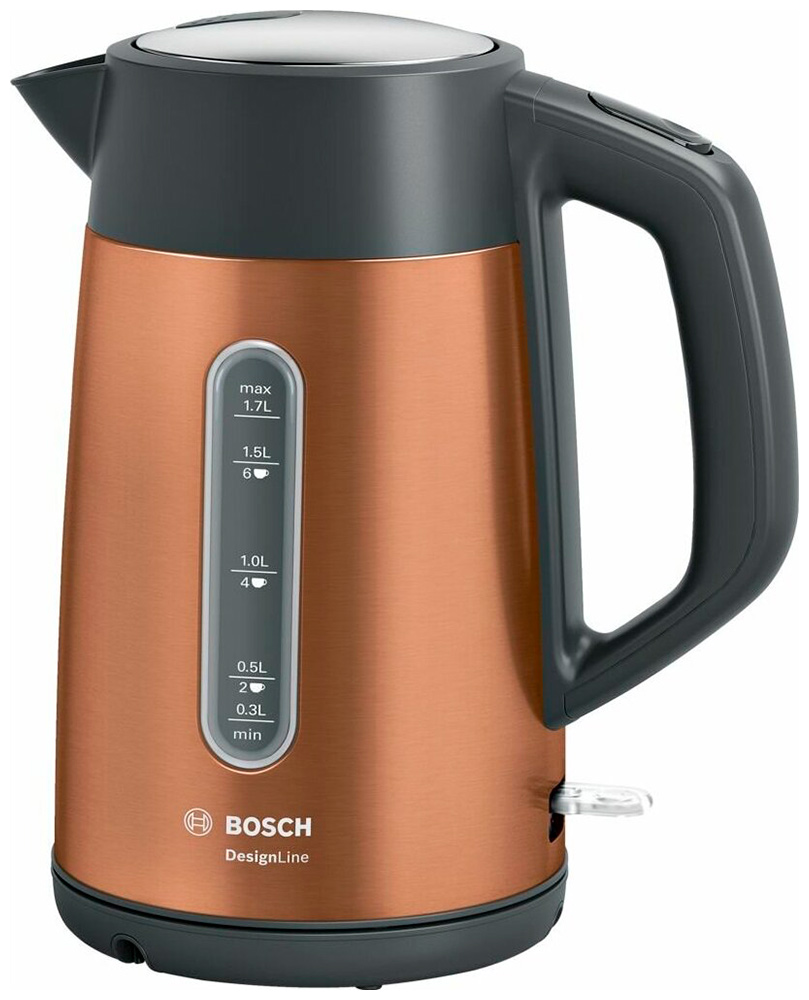Чайник электрический Bosch TWK4P439 DesignLine медь тип CTWK34A