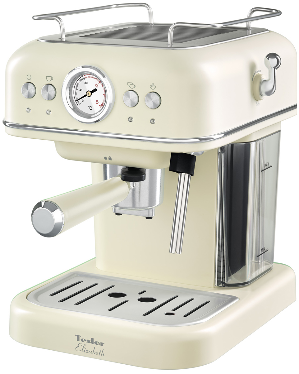 Кофеварка эспрессо Tesler ECM-245 BEIGE