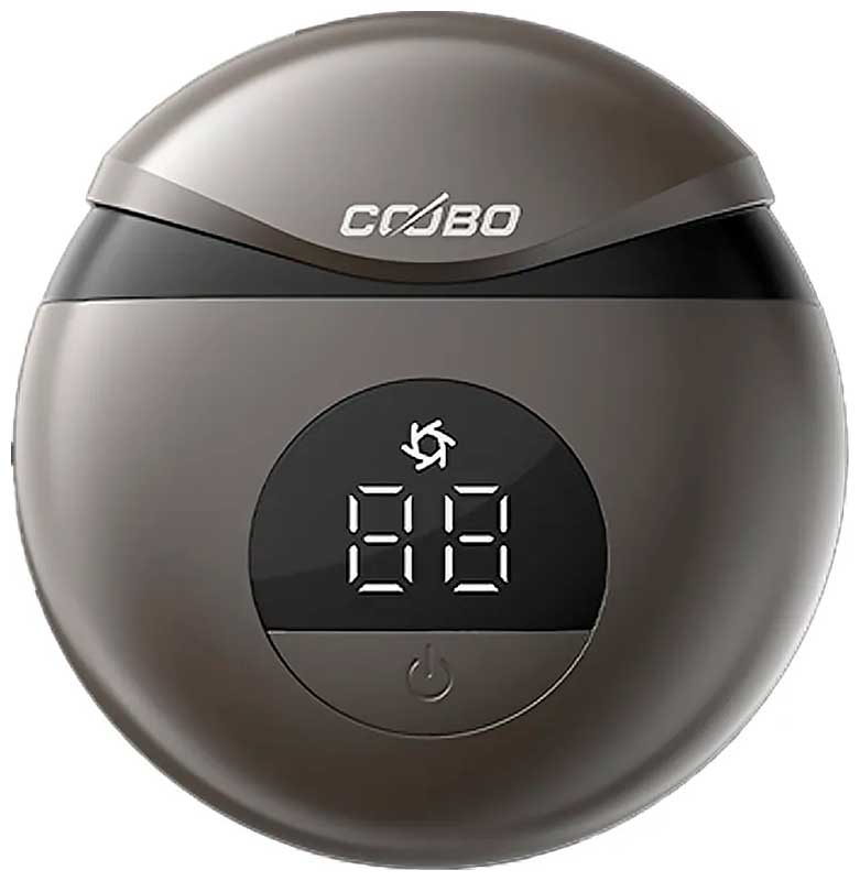 Электробритва двухскоростная Coobo CB-S1 с двойной бритвенной головкой, черная