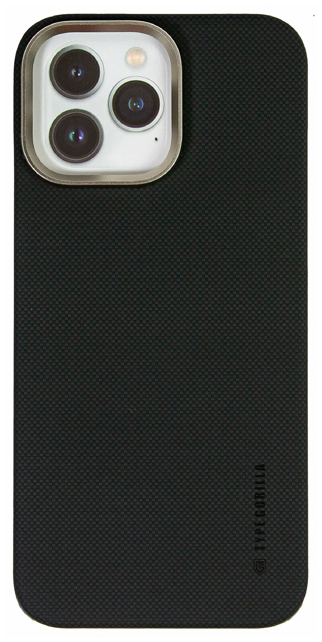 Чехол с магнитным покрытием Type Gorilla 600D Air Aramid Fibe, iPhone16 pro Max, Black (BL-TG006-IP16PM-600D-A-BK)