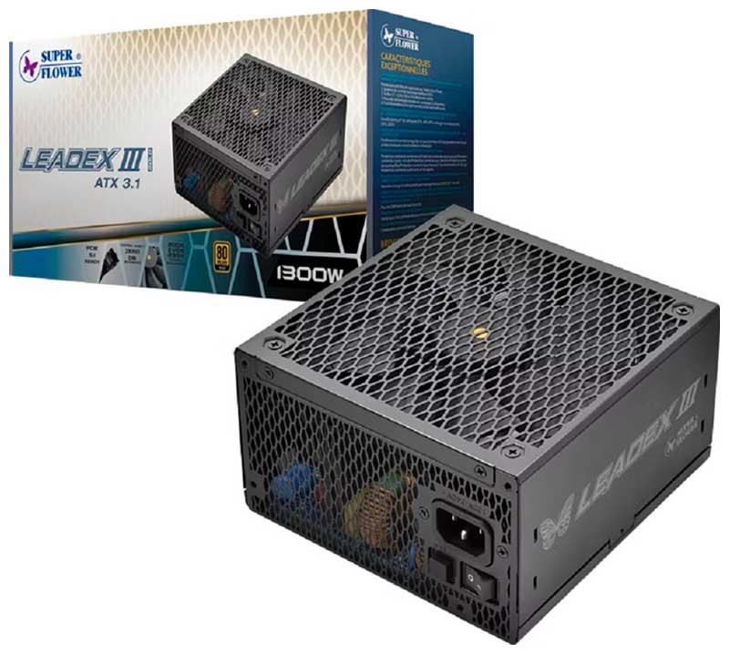 Блок питания Super Flower Leadex III Gold 1300W ATX 3.1 (SF-1300F14GE)