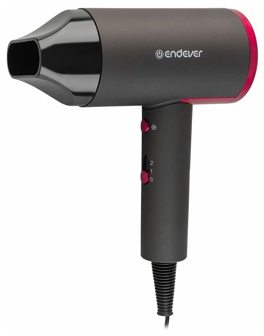 Фен Endever Aurora-479 (90334), серый/розовый