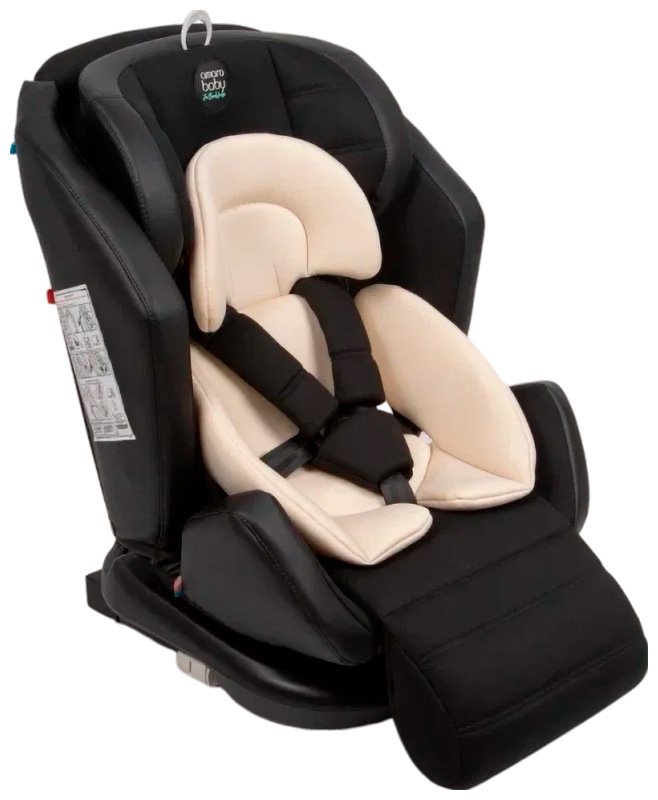 Автокресло Amarobaby Favorite ISOFIX с боковой защитой группа 0+/1/2/3 AB24-20FAV/0903 (черный/бежевый)