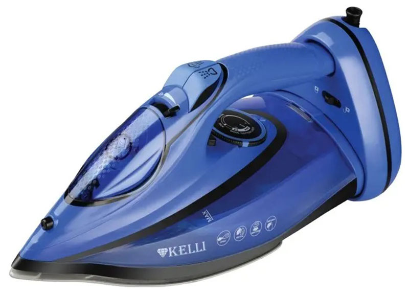 Утюг Kelli KL-1650 Керамика синий
