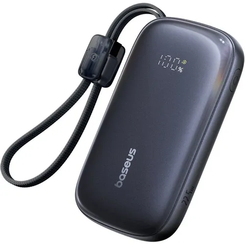 Внешний аккумулятор (Power Bank) BASEUS EnerFill FC21 Qpow 3 Ultra, 10000мAч, черный [e0027l00]