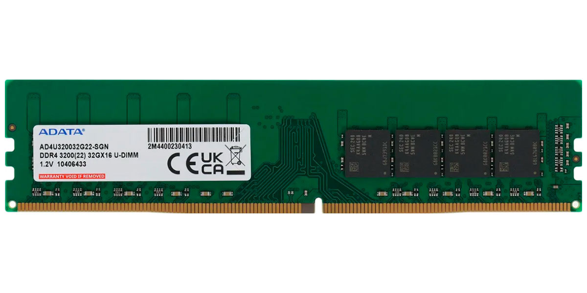 Оперативная память Adata DDR4 32Gb 3200MHz Premier (AD4U320032G22-SGN)