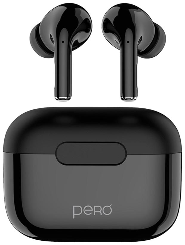 Беспроводные наушники Pero TWS06 COMFORT Black