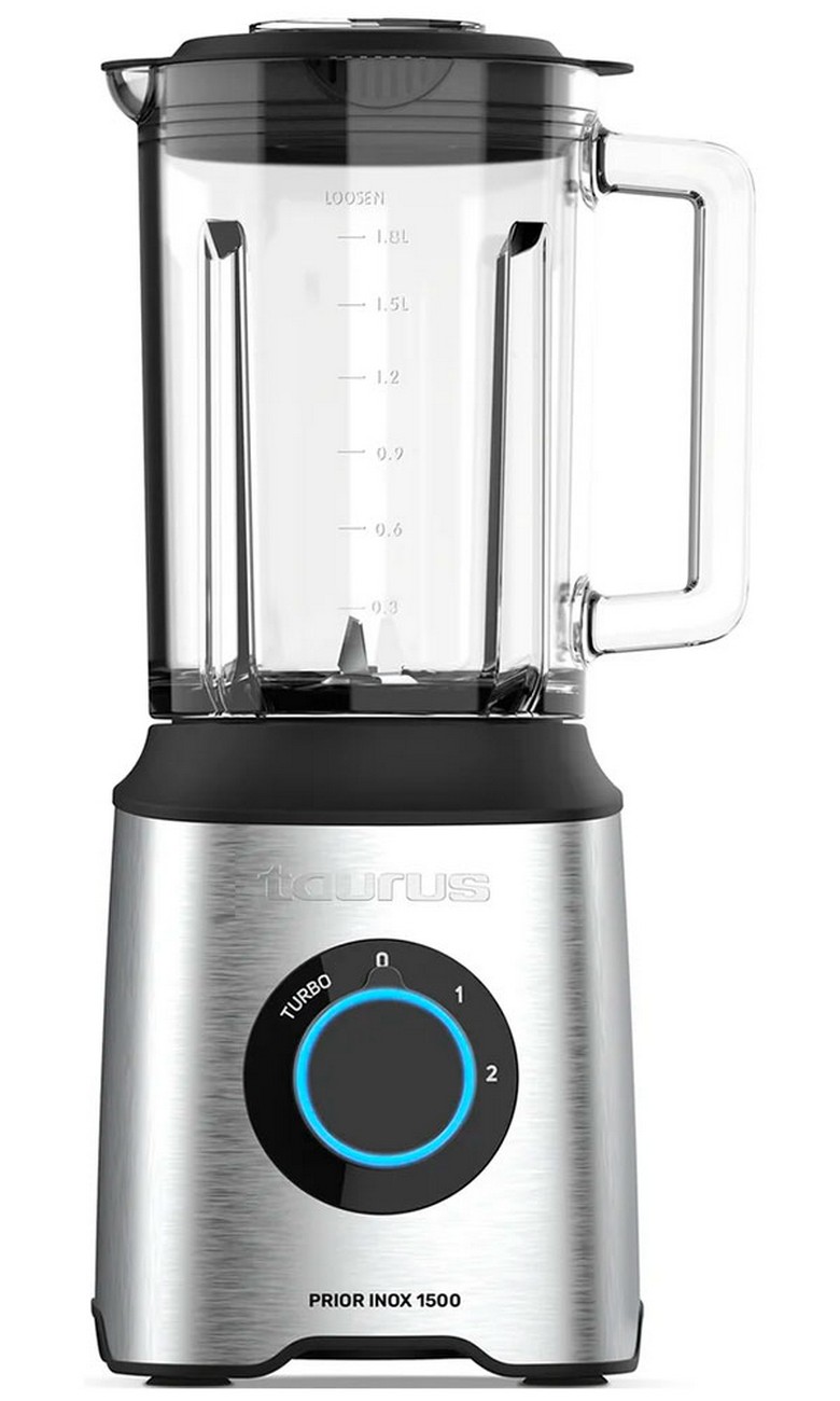 Блендер стационарный Taurus Prior Inox 1500, нержавеющая сталь