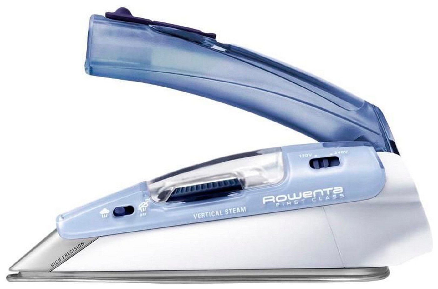 Дорожный утюг Rowenta First Class DA1510F1, 1000 Вт,  белый/синий