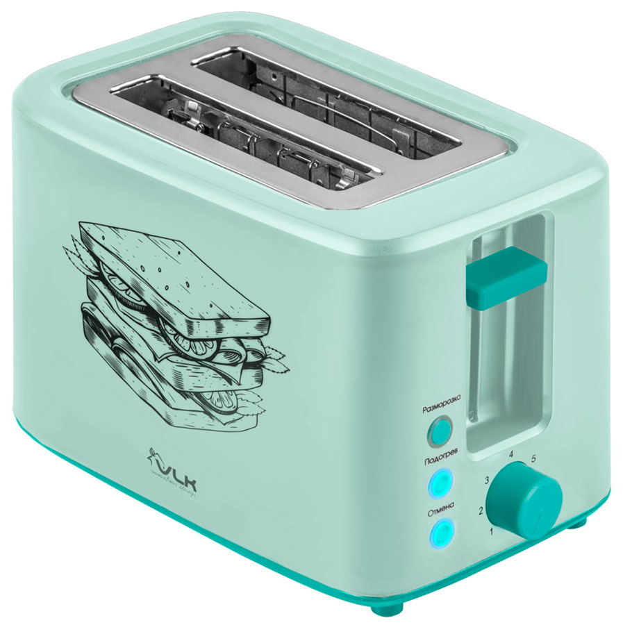 Тостер VLK Palermo 102 (90353) мятный