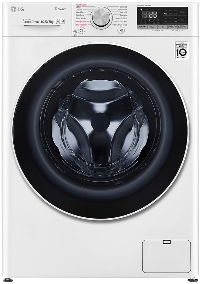 Стиральная машина с сушкой LG F4V5RGP0W