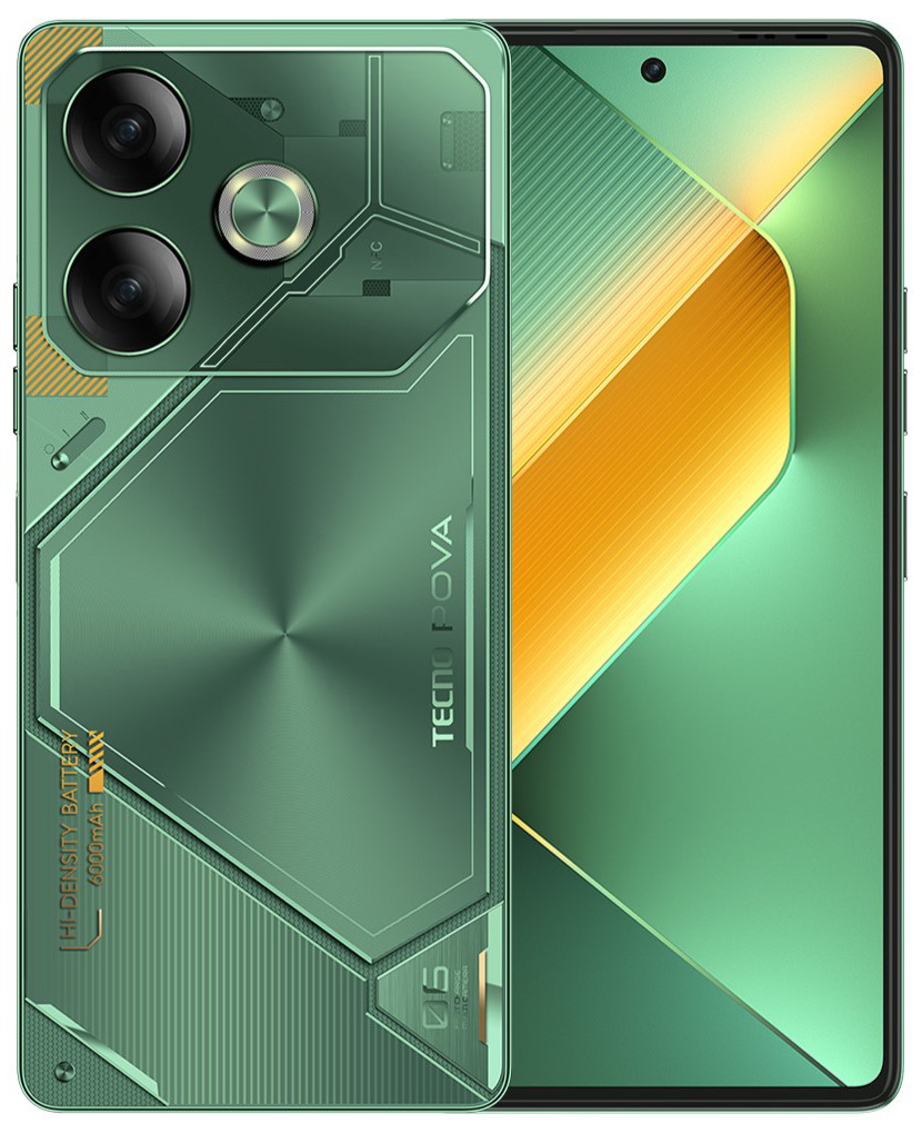 Смартфон Tecno POVA 6 (8+256) Green