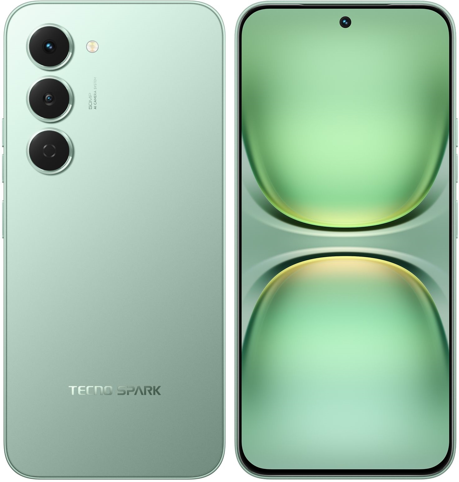 Смартфон Tecno Spark 40 Pro 256Gb 8Gb зеленый