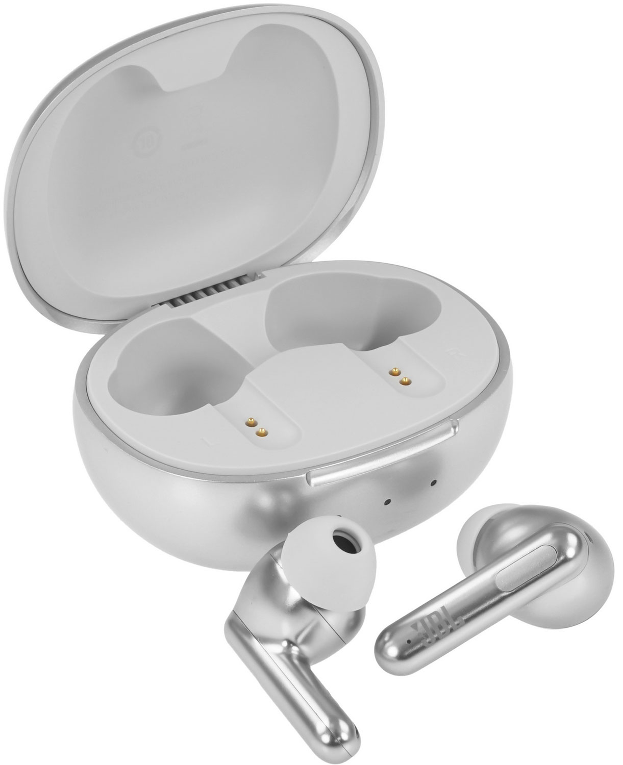 Наушники JBL T280 TWS NC2 серебро