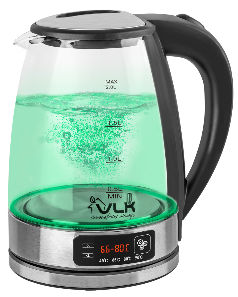 Чайник электрический VLK Siena-6558 черный/стальной