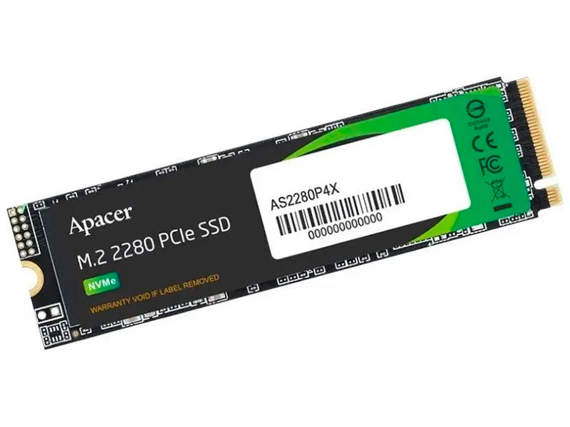 SSD накопитель Apacer M.2 AS2280P4 512 Гб PCIe (AP512GAS2280P4X-1)