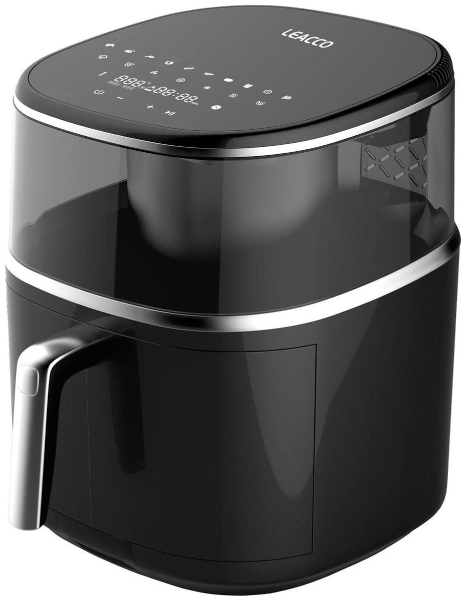 Аэрогриль Leacco AF017 Air Fryer Black