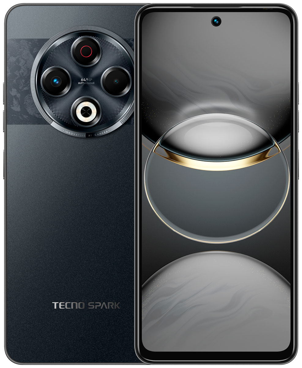 Смартфон Tecno SPARK 30 KL6, 128/8 Гб, Stellar Shadow
