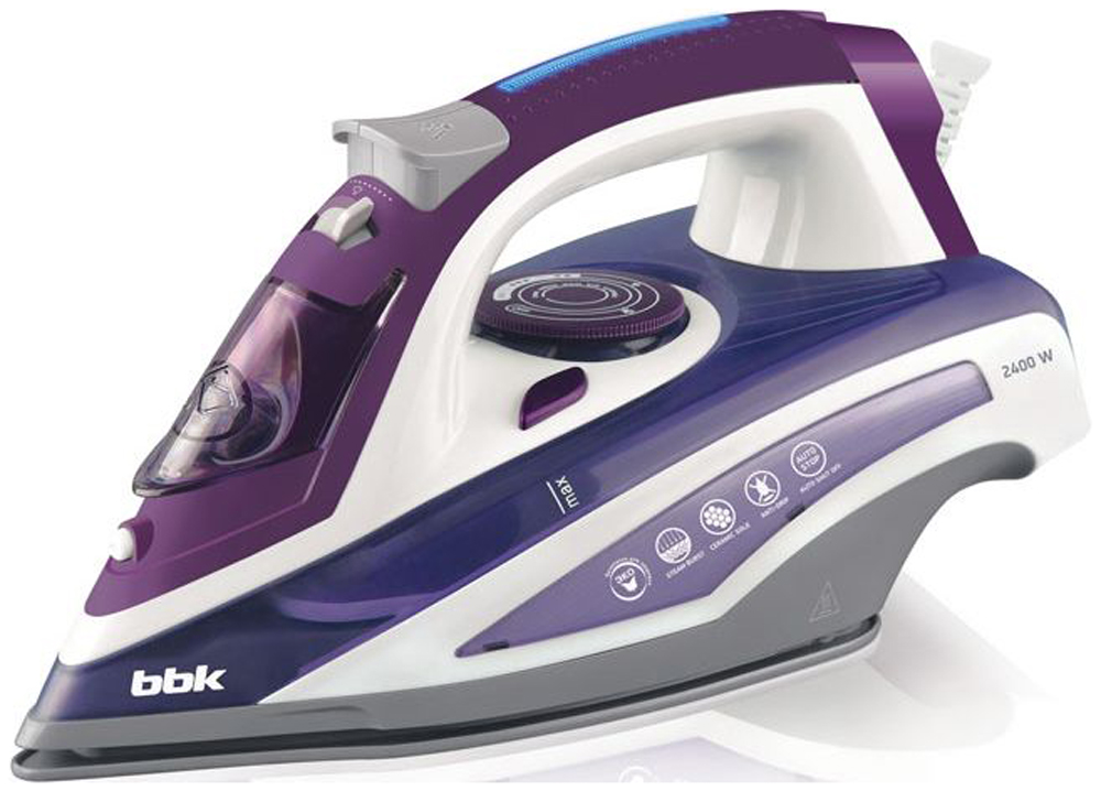 Утюг BBK ISE-2404 фиолетовый