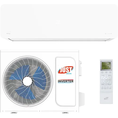 Сплит-система инверторная JUST AIRCON Blanche JAE-24HPSIA/MB настенная, до 68м2, 24000 BTU, (комплект из 2-х коробок)