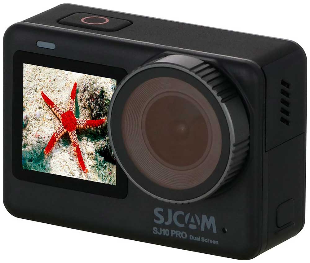 Экшн-камера  SJCam SJ10 PRO DualScreen, черный