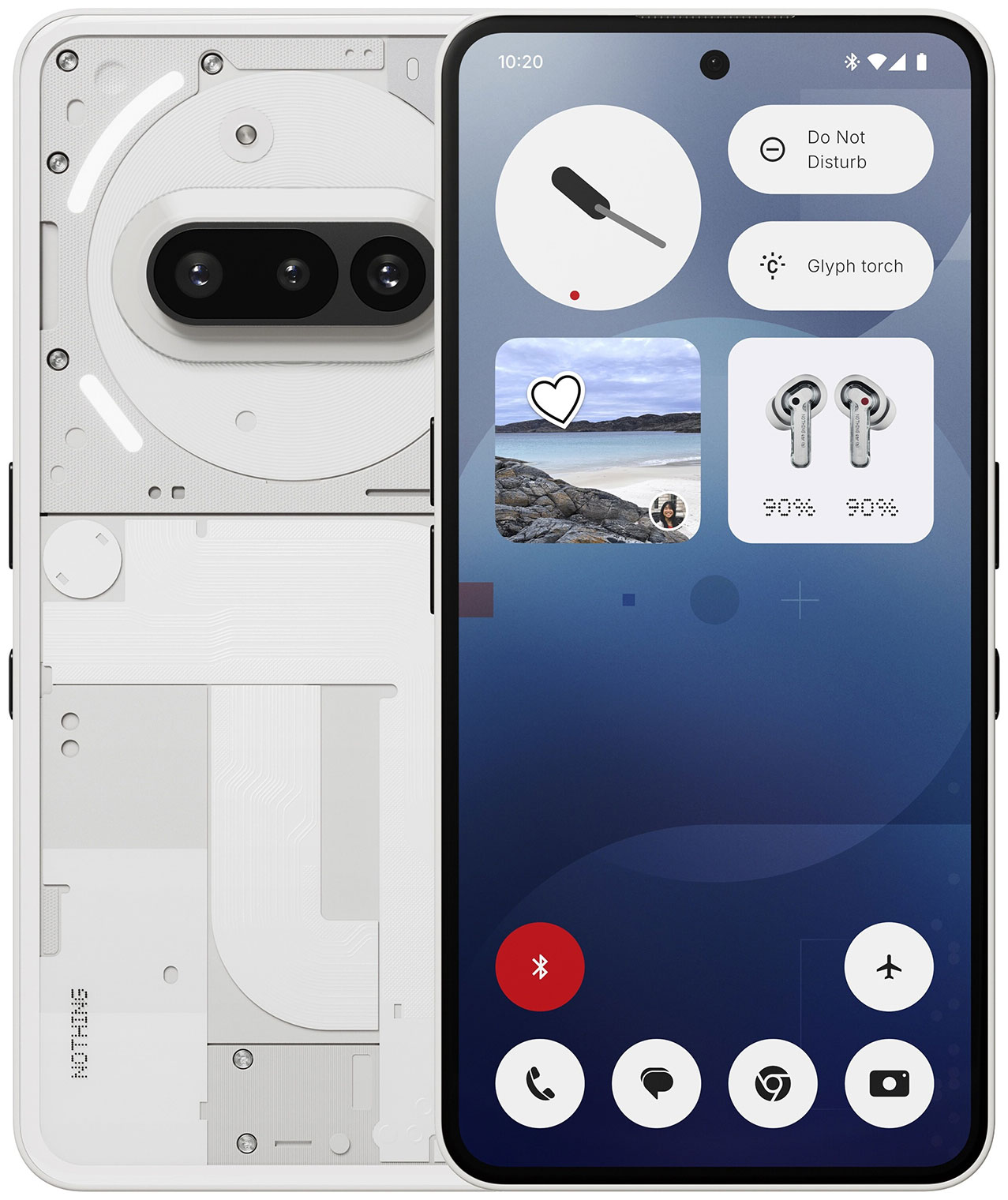 Смартфон Nothing phone 3a 12/256 (A10400152) WHITE