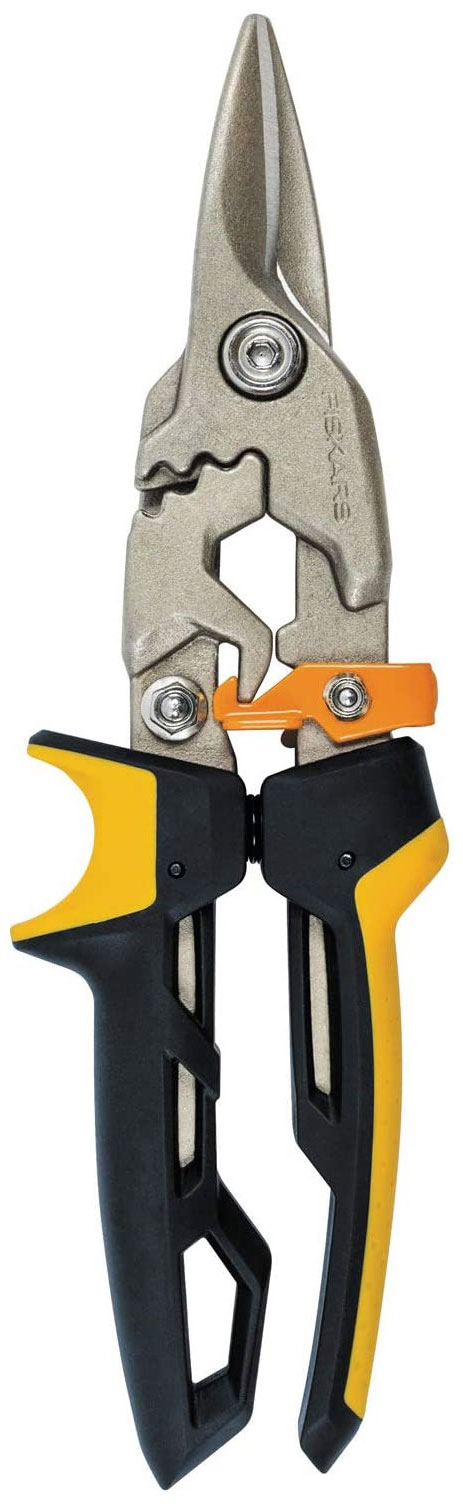 Ножницы Fiskars для металла прямые PowerGear 1027207