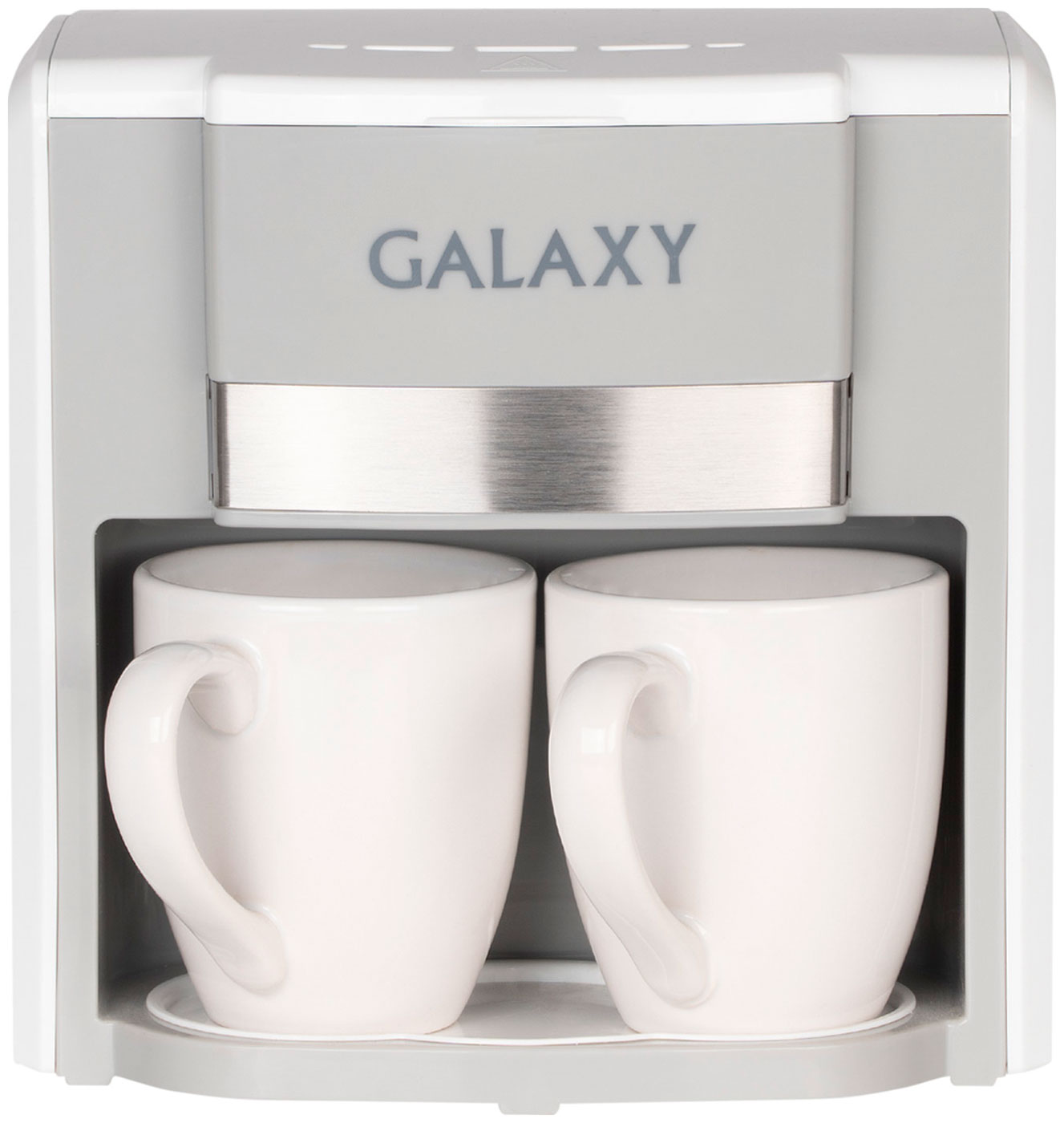 Кофеварка Galaxy Line GL 0708, белая