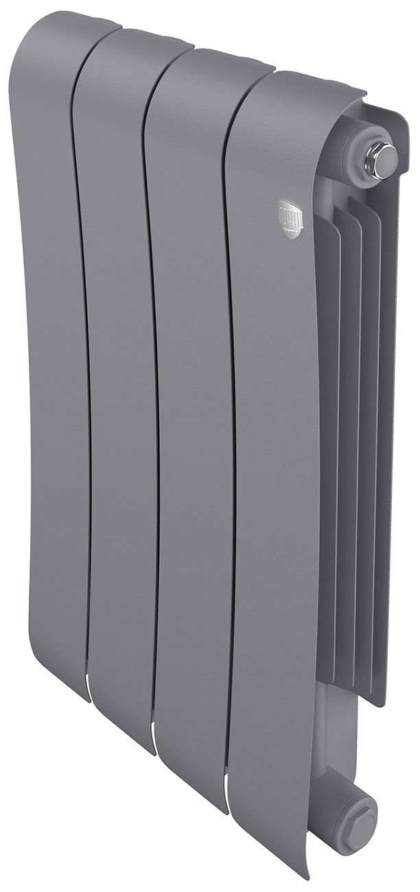 Радиатор биметаллический Royal Thermo Infinity 500 Silver Satin, 4 секции