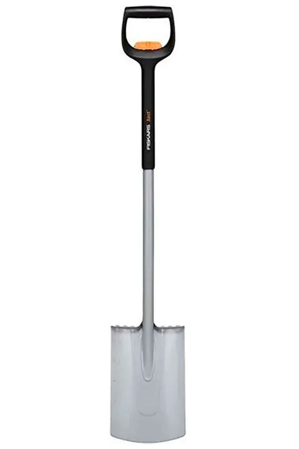 Лопата штыковая Fiskars телескопическая прямая Xact