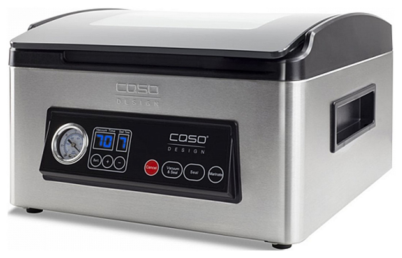 Вакуумный упаковщик Caso VacuChef 70, дисплей, производительность 70 л/мин