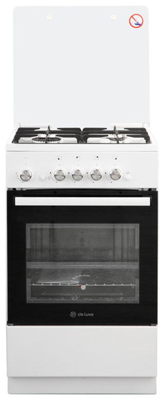 Газовая плита De luxe 5040.42г (крышка) ЧР