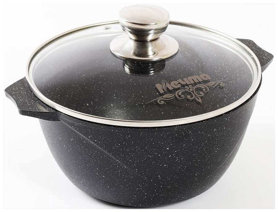 Кастрюля индукционная Мечта Гранит black. Induction Pro. 2 л. арт. 42802И