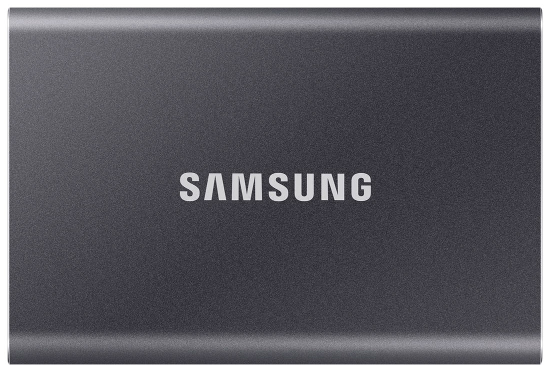Внешний накопитель SSD Samsung T7, 1.0 Tb, grey (MU-PC1T0T/WW)