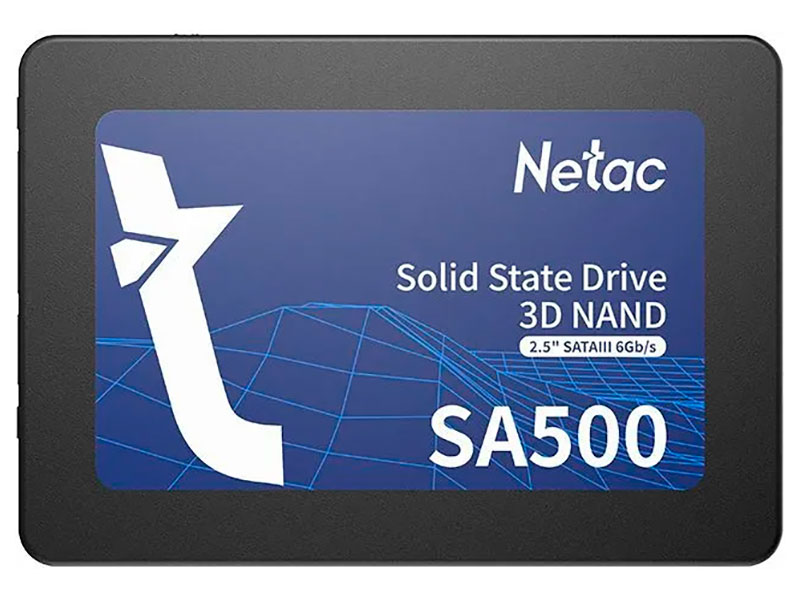 SSD накопитель Netac 2.5" SA500 240 Гб SATA III (NT01SA500-240-S3X)