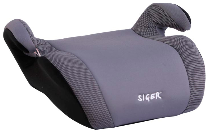 Автокресло Siger Мякиш Плюс серый, 22-36 кг