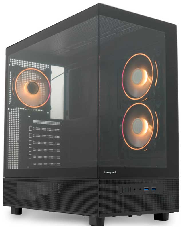 Компьютерный корпус HSPD F710 (F710-TGBK-ARGB)