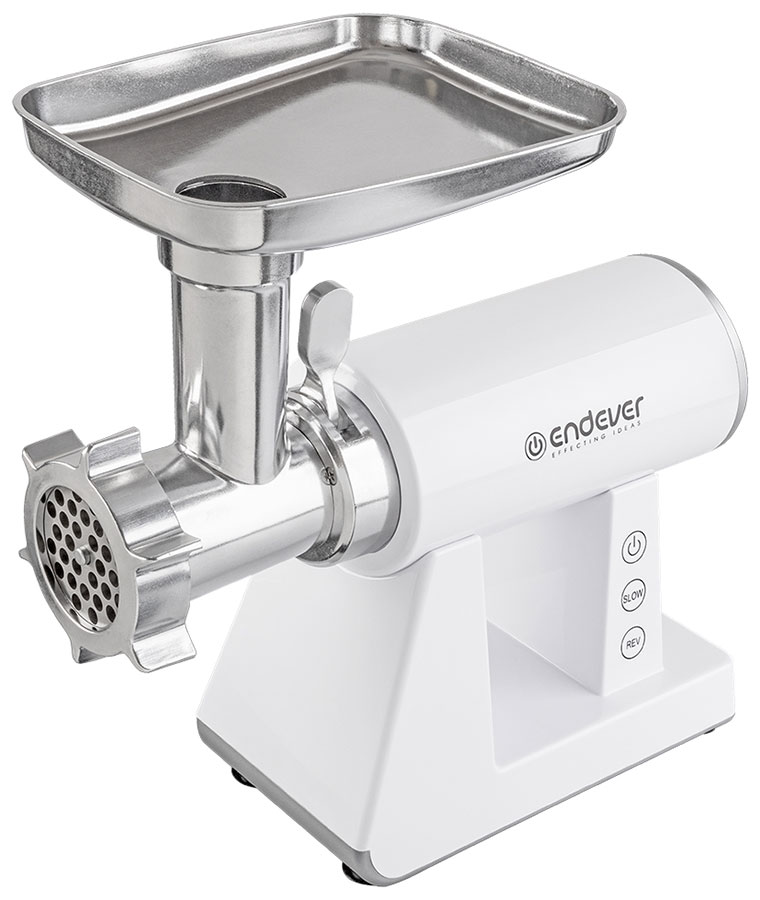 Мясорубка Endever Sigma-111, белый/стальной