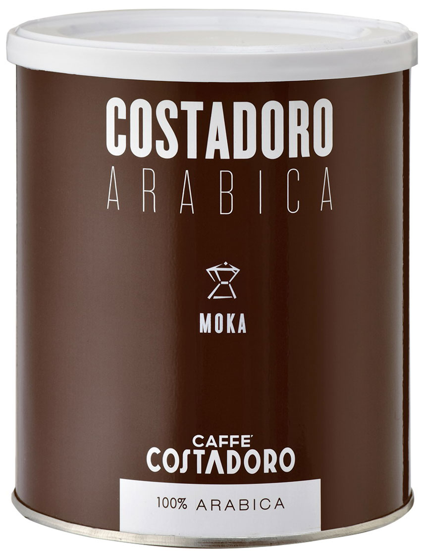 Кофе молотый Costadoro ARABICA MOKA 250 gr TIN ground