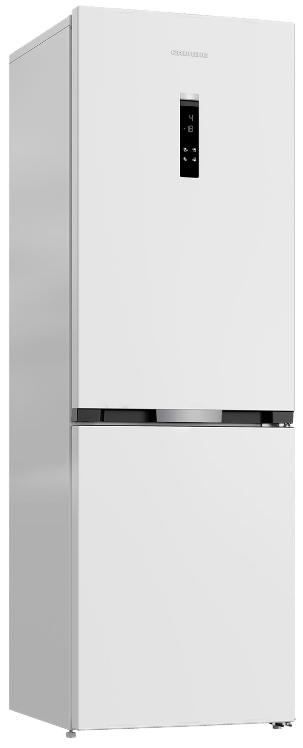 Двухкамерный холодильник Grundig GKPN66830FW, инверторный, белый