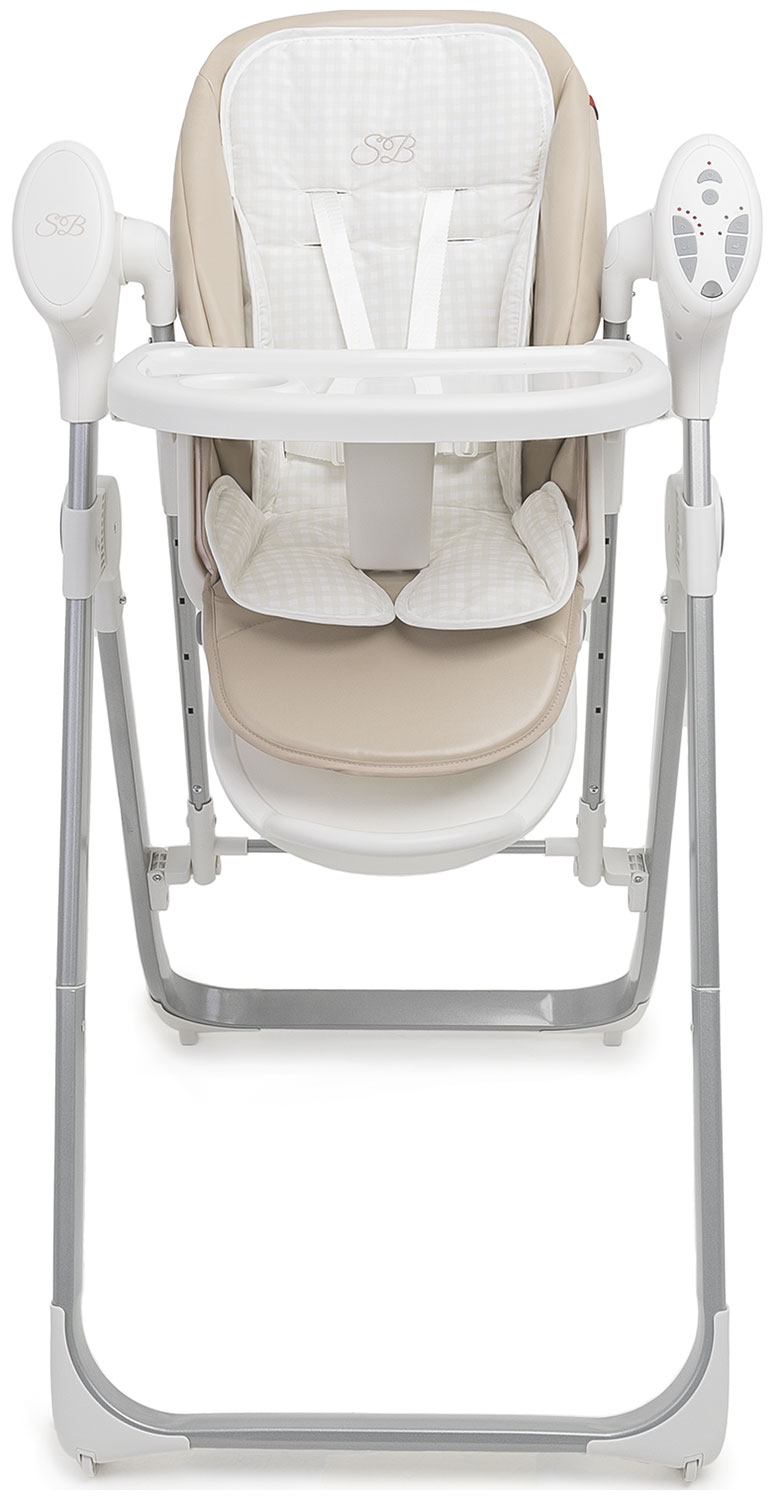 Стульчик для кормления - Электрокачели Sweet Baby Fiesta Beige