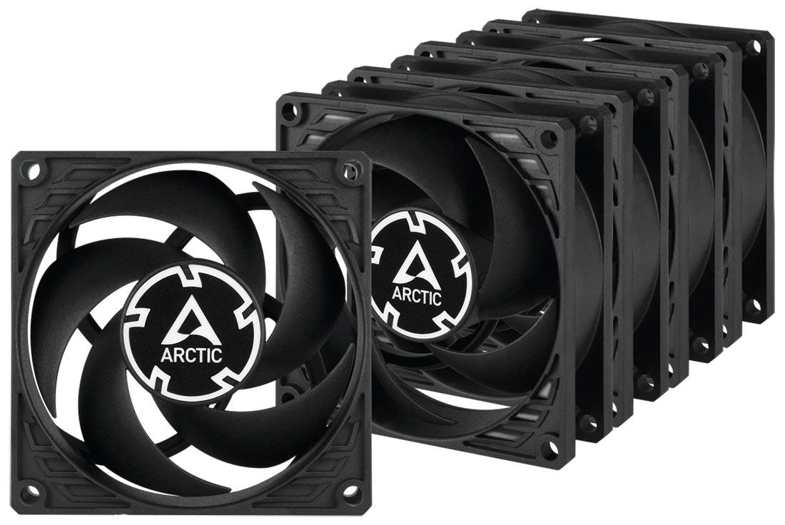 Вентилятор для корпуса Arctic P8 Black/Black 5x80mm (ACFAN00153A)