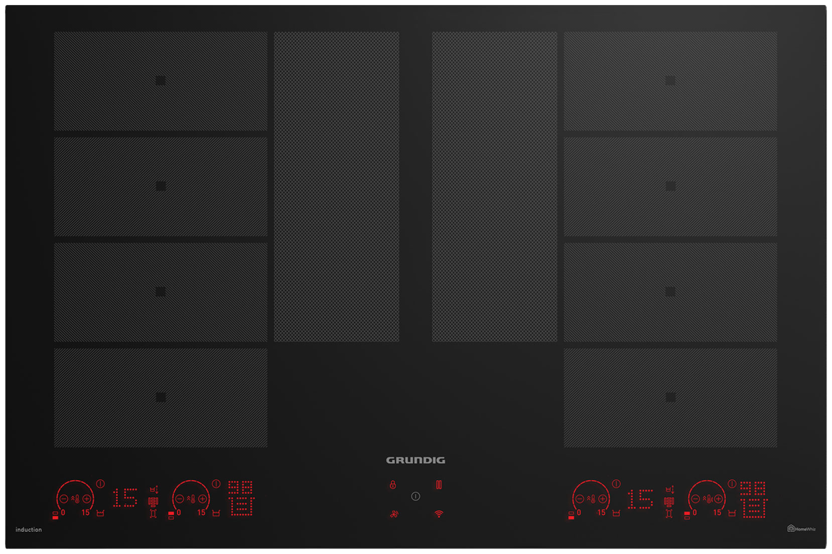 Электрическая варочная панель Grundig GIEI 838980 INH, черный