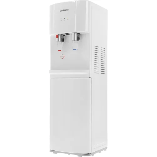 Кулер StarWind SW-1113EW, напольный, электронный, push - кран, белый