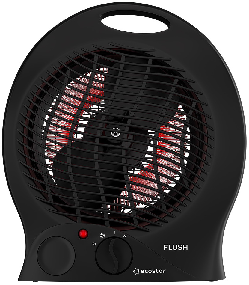 Тепловентилятор Ecostar FLUSH EFH-F2000DS-BL