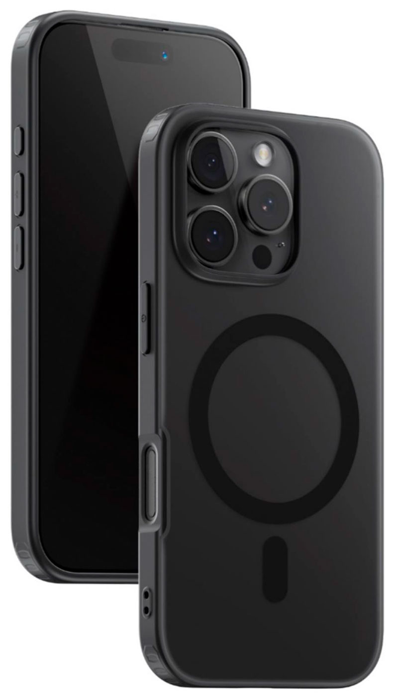 Чехол с магнитным покрытием Type Gorilla ANTIDROP iPhone16 pro Max, Black (BL-T53-iP16PM-ANDP-BK)