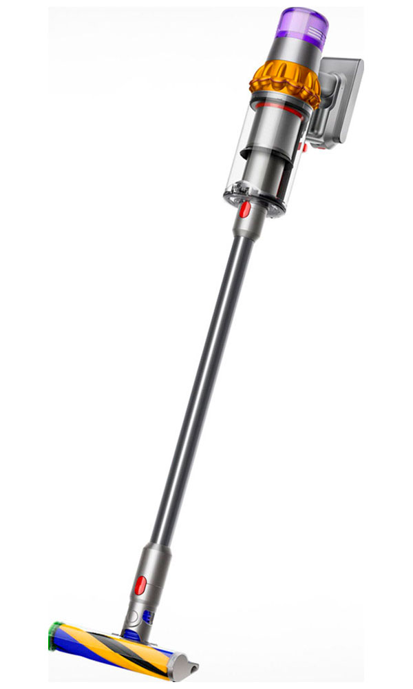 Беспроводной пылесос  Dyson V15 Detect Absolute (447113-01), 660 Вт, желтый/серебристый