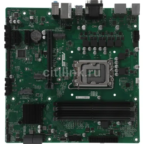 Материнская плата ASUS PRO B760M-C-CSM, Socket LGA 1700, Intel B760, mATX, Ret