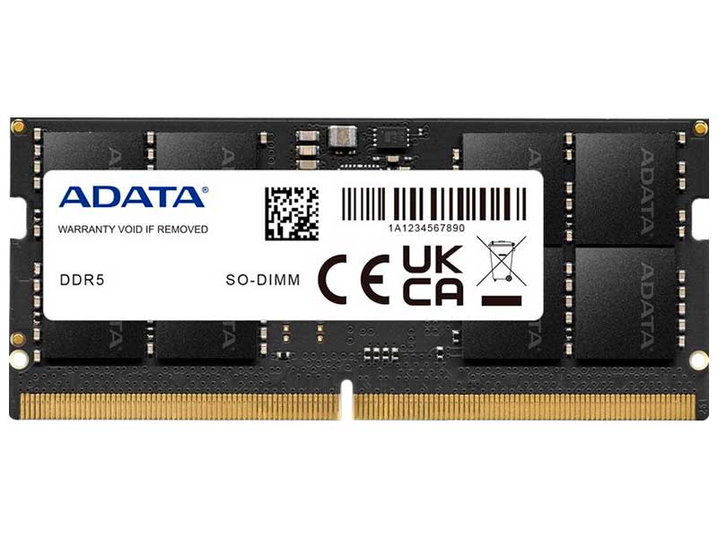 Оперативная память Adata SO-DIMM DDR5 32GB 4800MHz (AD5S480032G-S)